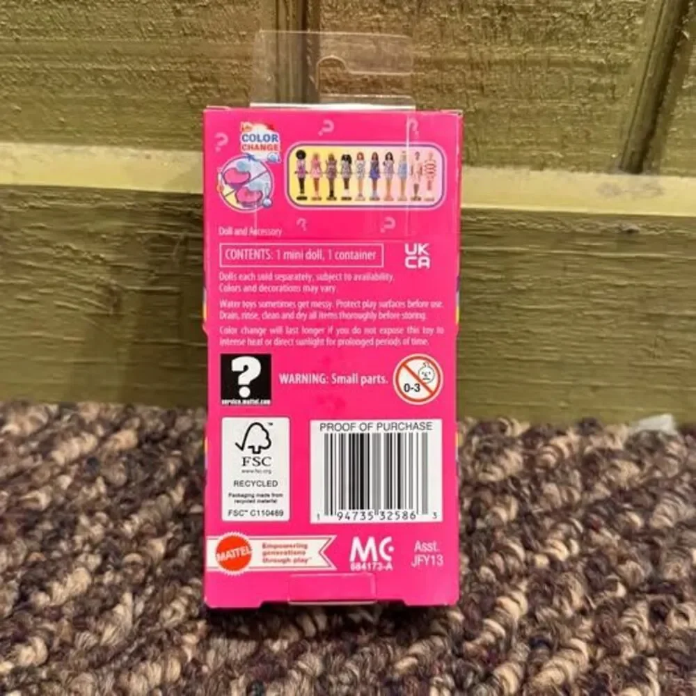 Mattel Mini BarbieLand Series 3 Color Change Doll